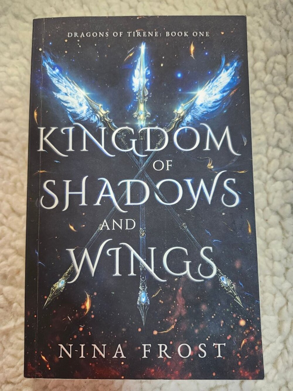 Nina Frost Kingdom of Shadows and Wings Dragons of Tirene Book One Paperback
